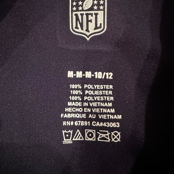 NFL Chicago Bears Alshon Jeffery #17 Navy Blue Jersey NEW YOUTH 10/12 M - Picture 6 of 8